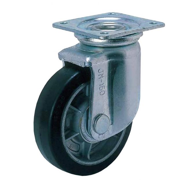 ヨドノ 鋳物重荷重用ウレタン車輪自在車付き UHBーg250X75 (1個) 品番：UHB-G250X75 - 2